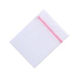 Textile bag for delicate laundry and underwear, model PD01, 30x40 cm, white color